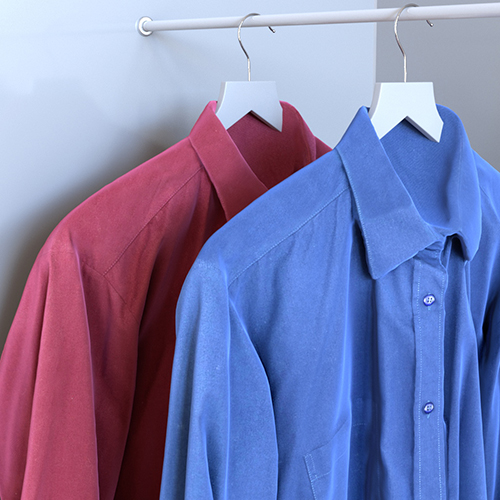 red-blue-shirt-sheen | Arnold Rendering 